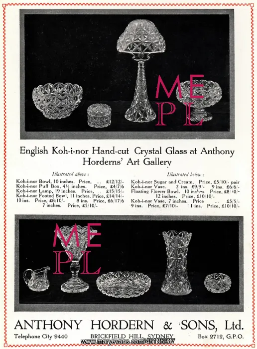 : Anthony Hordern & Sons Advertisement : Anthony Hordern & Sons Advertisement