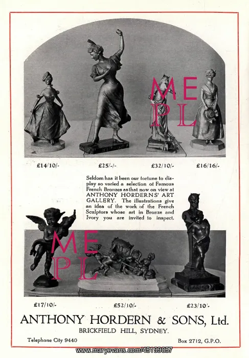 : Anthony Hordern & Sons Advertisement : Anthony Hordern & Sons Advertisement