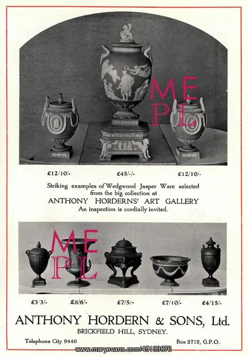 : Anthony Hordern & Sons Advertisement : Anthony Hordern & Sons Advertisement