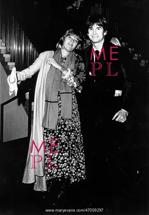 : Anthony Perkins, American actor, and wife, New York, USA