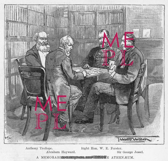  : Anthony Trollope at Athenaeum Club