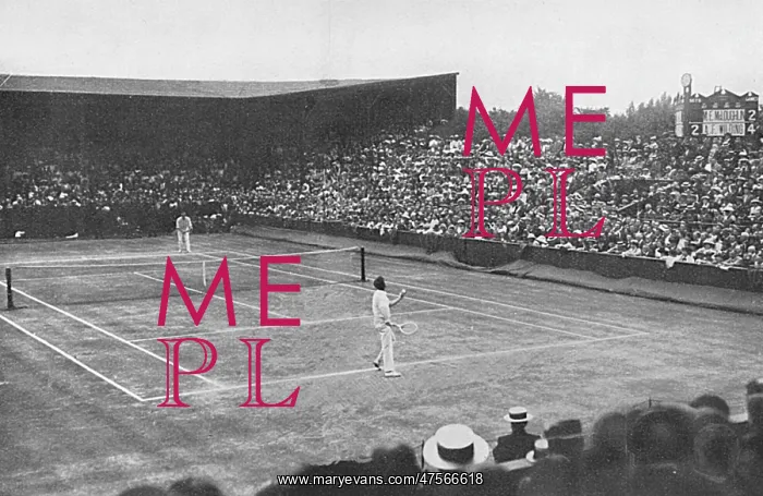 : Anthony Wilding at Wimbledon in 1913 : Anthony Wilding at Wimbledon in 1913