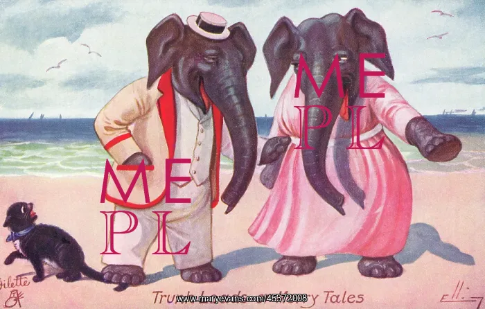 : Anthropomorphic elephants : Anthropomorphic elephants