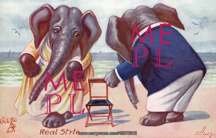 : Anthropomorphic elephants : Anthropomorphic elephants