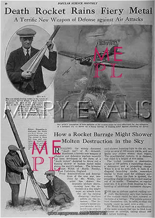 : ANTI-AIRCRAFT ROCKET : ANTI-AIRCRAFT ROCKET