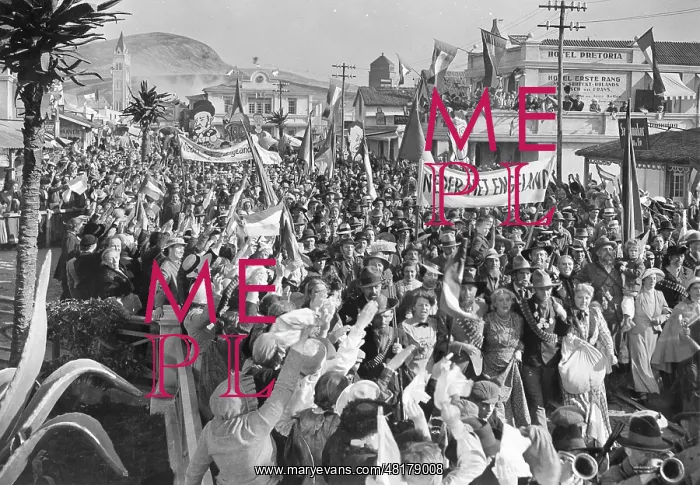: Anti-British demonstration from Uncle Kruger, 1941 : Anti-British demonstration from Uncle Kruger, 1941