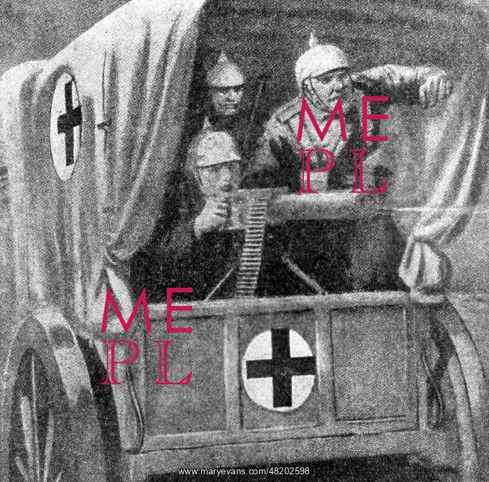 : Anti-German propaganda of the German Red Cross in the First : Anti-German propaganda of the German Red Cross in the First