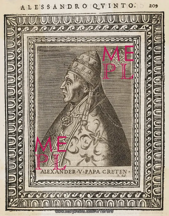  : ANTI-POPE ALEXANDER V