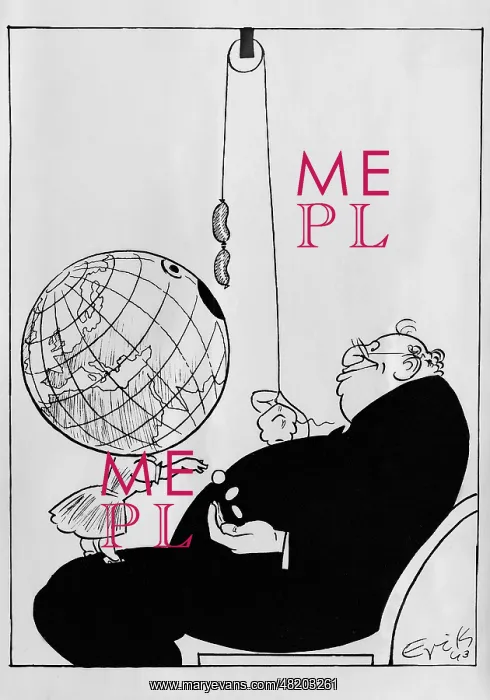 : Anti-Semitic caricature, 1943 : Anti-Semitic caricature, 1943