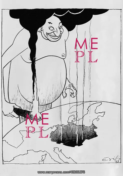 : Anti-Semitic caricature, 1943 : Anti-Semitic caricature, 1943
