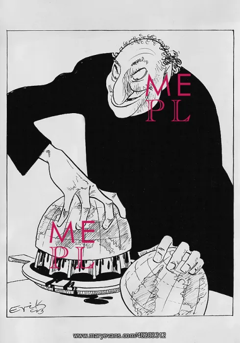 : Anti-Semitic caricature, 1943 : Anti-Semitic caricature, 1943