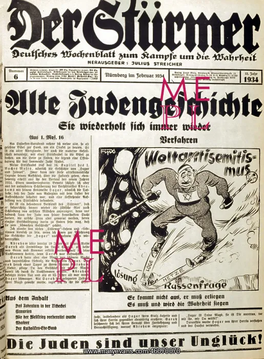 : Anti-semitic propaganda 1934 : Anti-semitic propaganda 1934