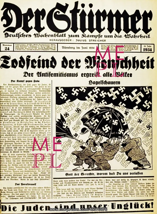 : Anti-semitic propaganda 1934 : Anti-semitic propaganda 1934