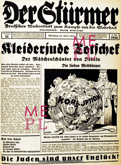 : Anti-semitic propaganda 1934 : Anti-semitic propaganda 1934