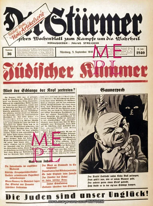 : Anti-semitic propaganda 1940 : Anti-semitic propaganda 1940
