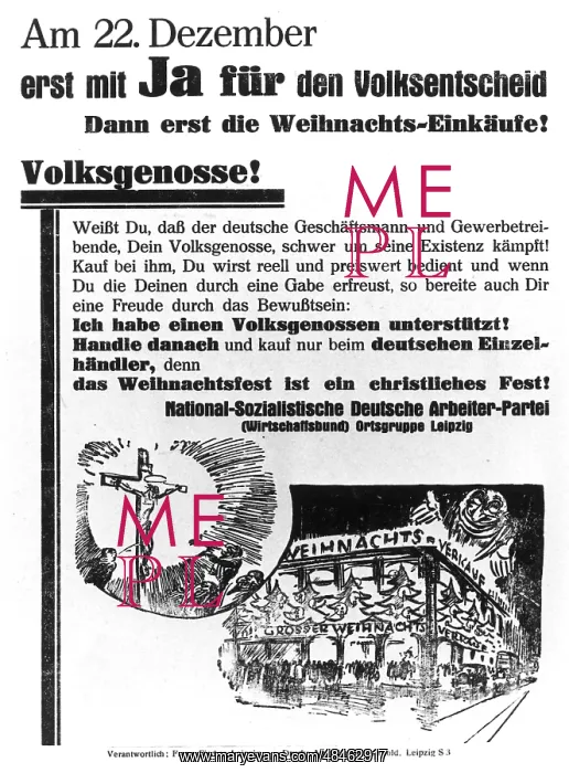 : ANTI-SEMITISM / LEAFLET : ANTI-SEMITISM / LEAFLET