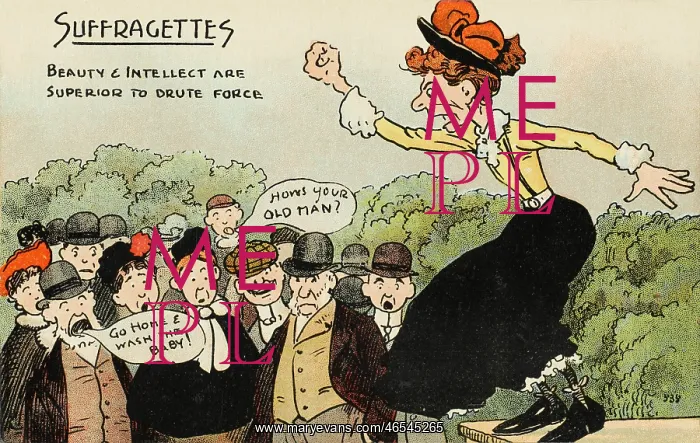 : Anti-Suffrage Cartoon : Anti-Suffrage Cartoon