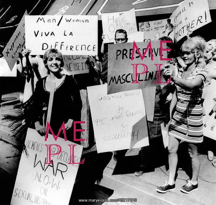 : Anti-Women's Liberation protesters. They ? : Anti-Women's Liberation protesters. They ?