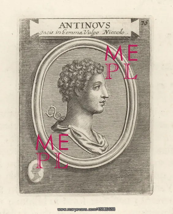 : Antinous, lover of the Roman Emperor Hadrian : Antinous, lover of the Roman Emperor Hadrian