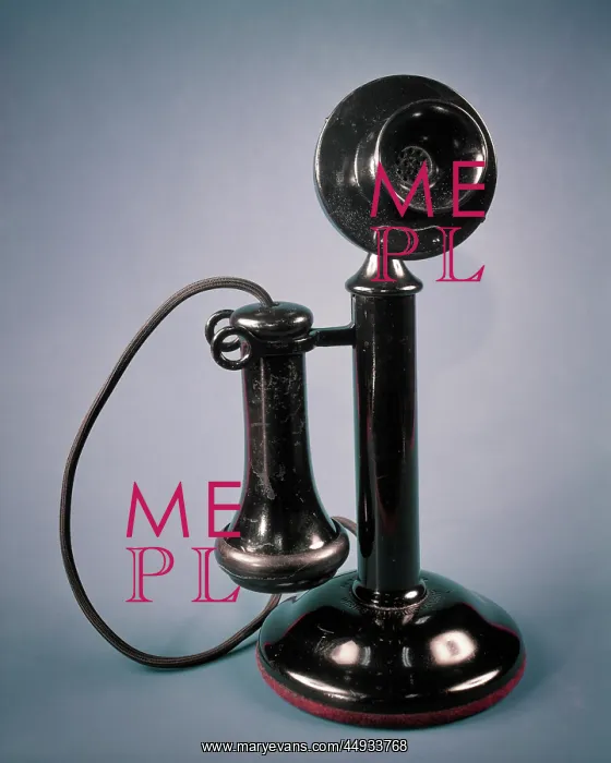 : Antique Candlestick Telephone : Antique Candlestick Telephone