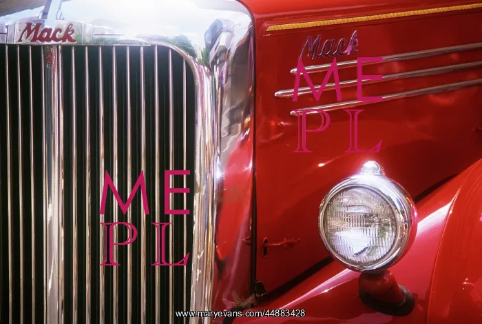 : Antique Fire Truck Detail