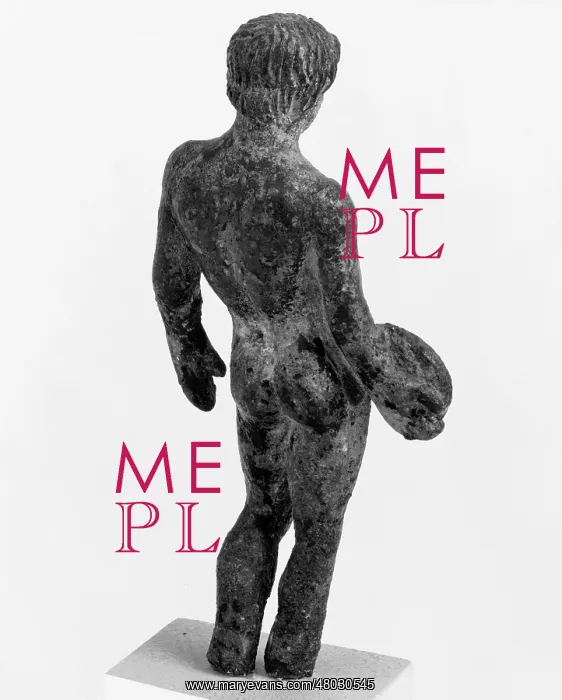 : Antique statue of Discobolus : Antique statue of Discobolus