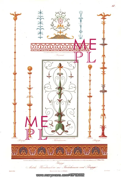 : Antique wall paintings from Pompeii and Herculaneum : Antique wall paintings from Pompeii and Herculaneum