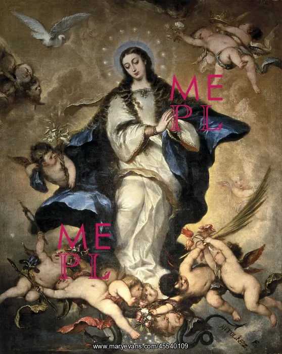 : ANTOLINEZ, Jose (1635-1675). The Immaculate. Baroque : ANTOLINEZ, Jose (1635-1675). The Immaculate. Baroque