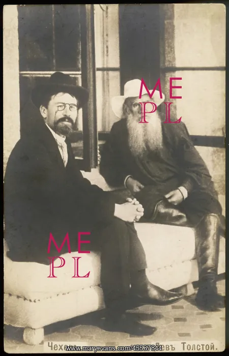 : Anton Chekhov and Leo Tolstoy : Anton Chekhov and Leo Tolstoy