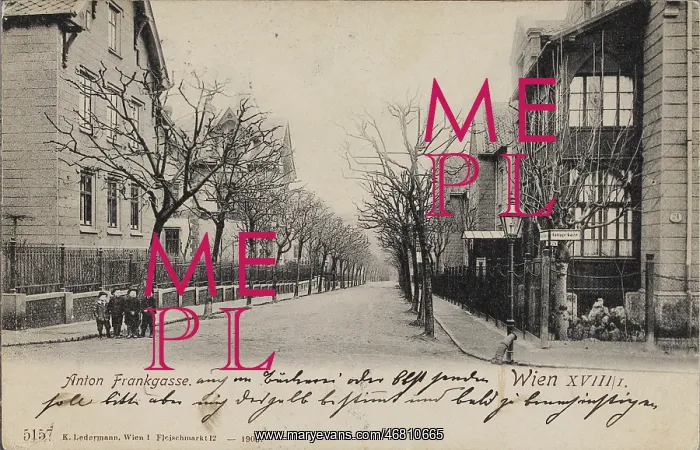 : Anton-Frank-Gasse in Vienna : Anton-Frank-Gasse in Vienna
