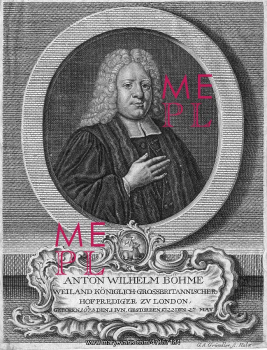 : ANTON WILHELM BOEHM : ANTON WILHELM BOEHM