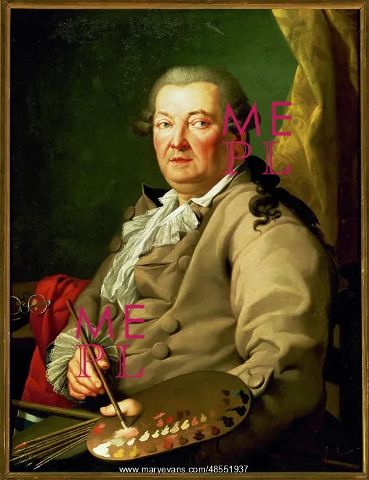 : Antonio Gonzalez Velazquez. Portrait : Antonio Gonzalez Velazquez. Portrait