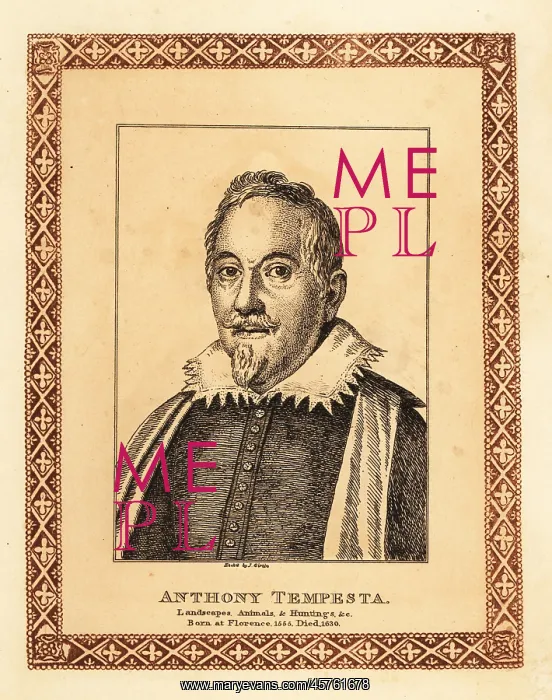 : Antonio Tempesta, Italian painter and etcher : Antonio Tempesta, Italian painter and etcher