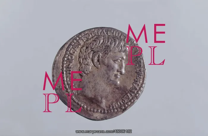 : Antony and Cleopatra coin : Antony and Cleopatra coin