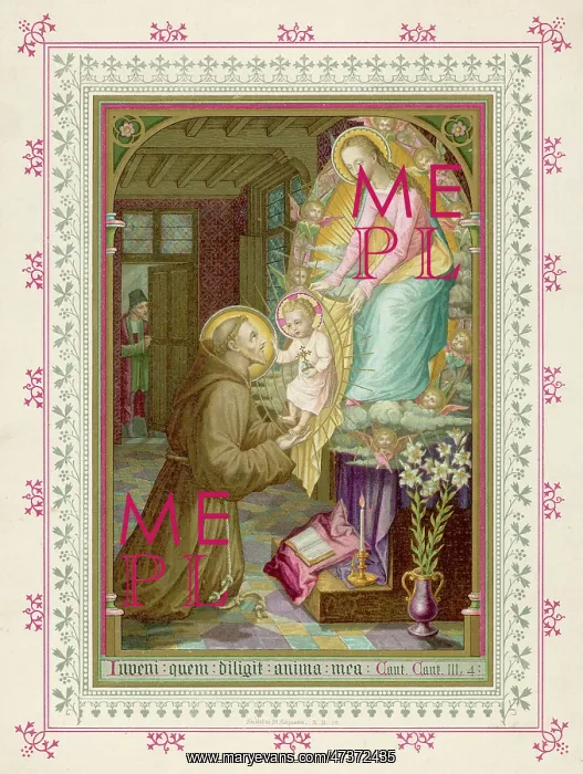 : ANTONY, JESUS AND MARY : ANTONY, JESUS AND MARY