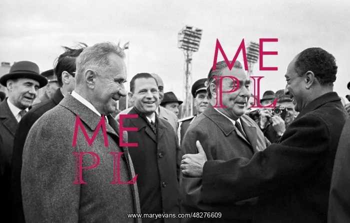 : Anwar El Sadat visit to USSR, 1971 : Anwar El Sadat visit to USSR, 1971
