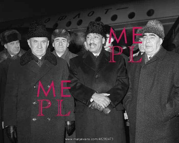 : Anwar El Sadat visit to USSR, 1972 : Anwar El Sadat visit to USSR, 1972