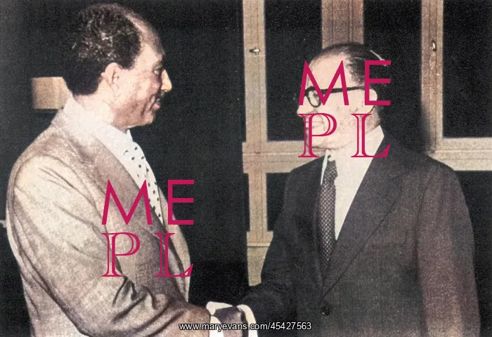 : Anwar Sadat meets Menachem Begin : Anwar Sadat meets Menachem Begin