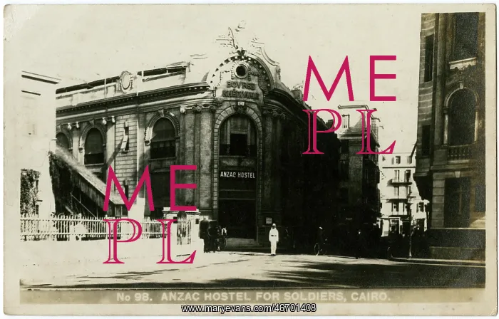 : Anzac Hostel for soldiers, Cairo, Egypt : Anzac Hostel for soldiers, Cairo, Egypt