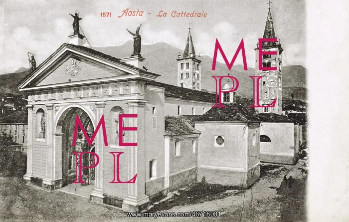 : Aosta, Aosta Valley - The Cathedral : Aosta, Aosta Valley - The Cathedral