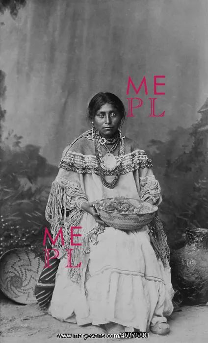 : An Apache bride wears a costume that combines : An Apache bride wears a costume that combines