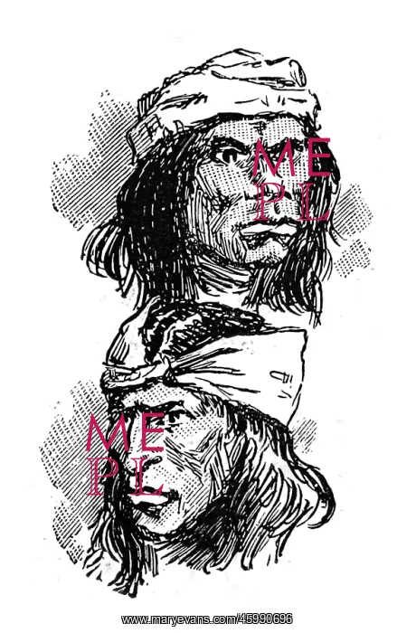 : Apache native American Indians, c.1887 : Apache native American Indians, c.1887
