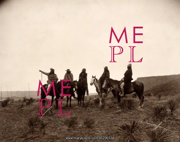: Apaches. The lost trail- Five Apache on ? : Apaches. The lost trail- Five Apache on ?
