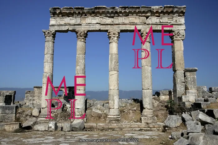 : Apamea (Afamia), erected by Trajan (AD 52 ? 117) who ordered its complete : Apamea (Afamia), erected by Trajan (AD 52 ? 117) who ordered its complete