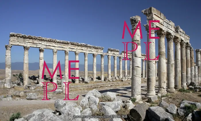: Apamea (Afamia), erected by Trajan (AD 52 ? 117) who ordered its complete : Apamea (Afamia), erected by Trajan (AD 52 ? 117) who ordered its complete