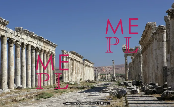 : Apamea (Afamia), erected by Trajan (AD 52 ? 117) who ordered its complete : Apamea (Afamia), erected by Trajan (AD 52 ? 117) who ordered its complete