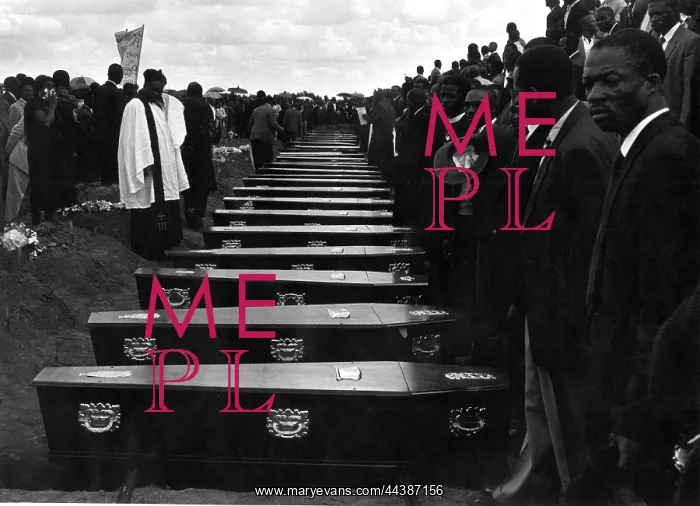 : APARTHEID May 1960 Sharpville Funeral More than five : APARTHEID May 1960 Sharpville Funeral More than five