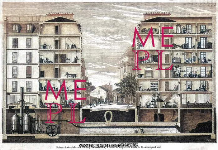 : Apartment building in Paris : Apartment building in Paris