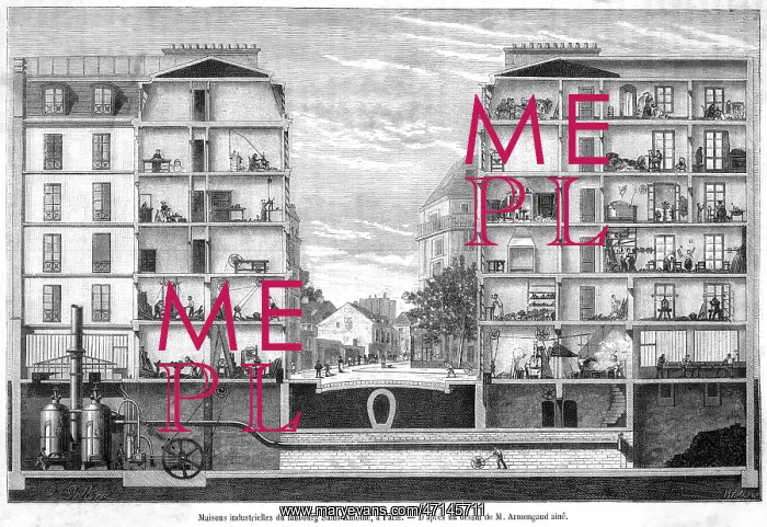 : Apartment building in Paris : Apartment building in Paris