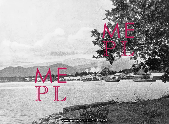 : Apia at Samoa, around 1900 : Apia at Samoa, around 1900